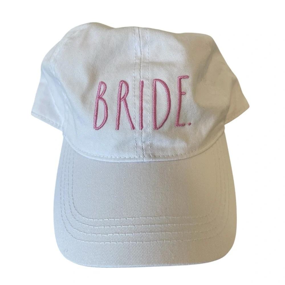 Rae Dunn Bride baseball hat cap white adjustable back bridal shower new with tag